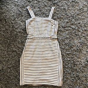 Banana Republic Dresses - Navy and cream striped dress Banana Republic Dresses - Navy and cream striped dress